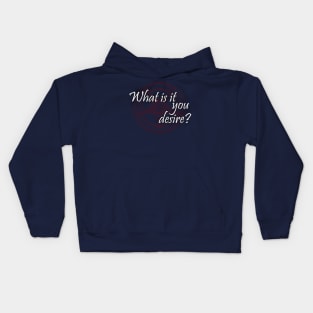 Lucifer - What is it you desire? Kids Hoodie